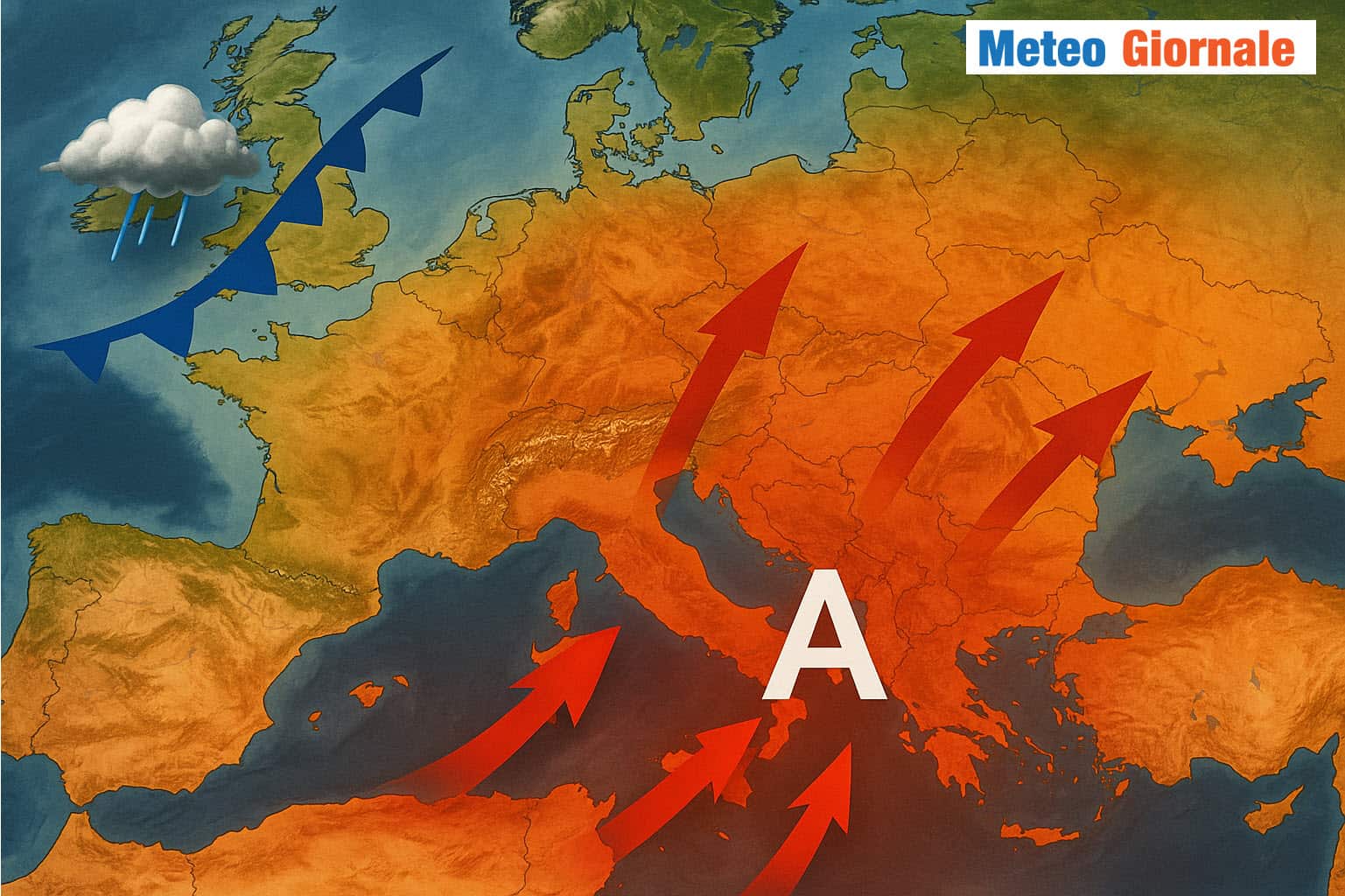 Meteo, minaccioso Heat Home sull’Europa e Italia