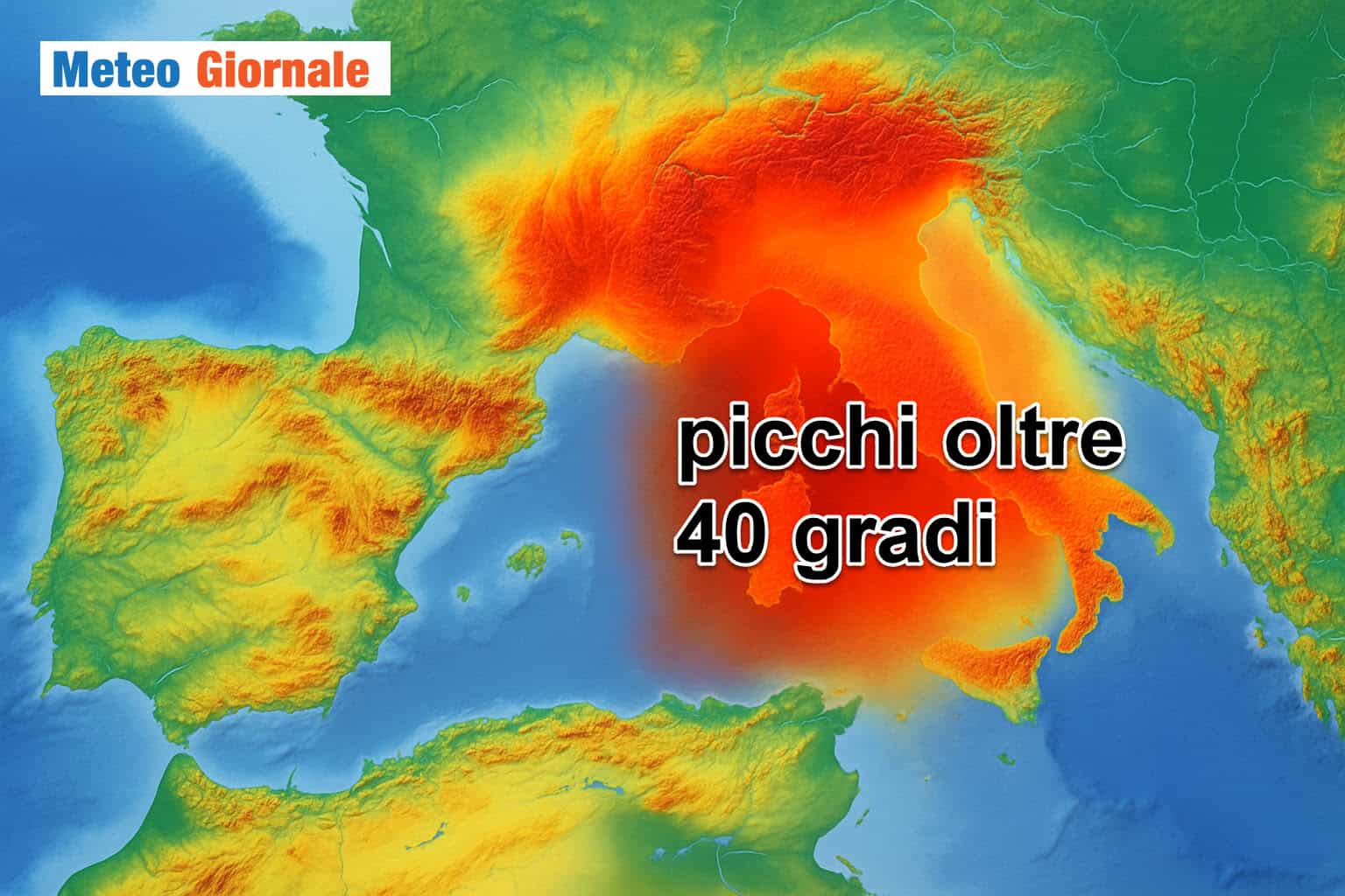 Meteo impazzito: 40 gradi in arrivo, e non finisce qui