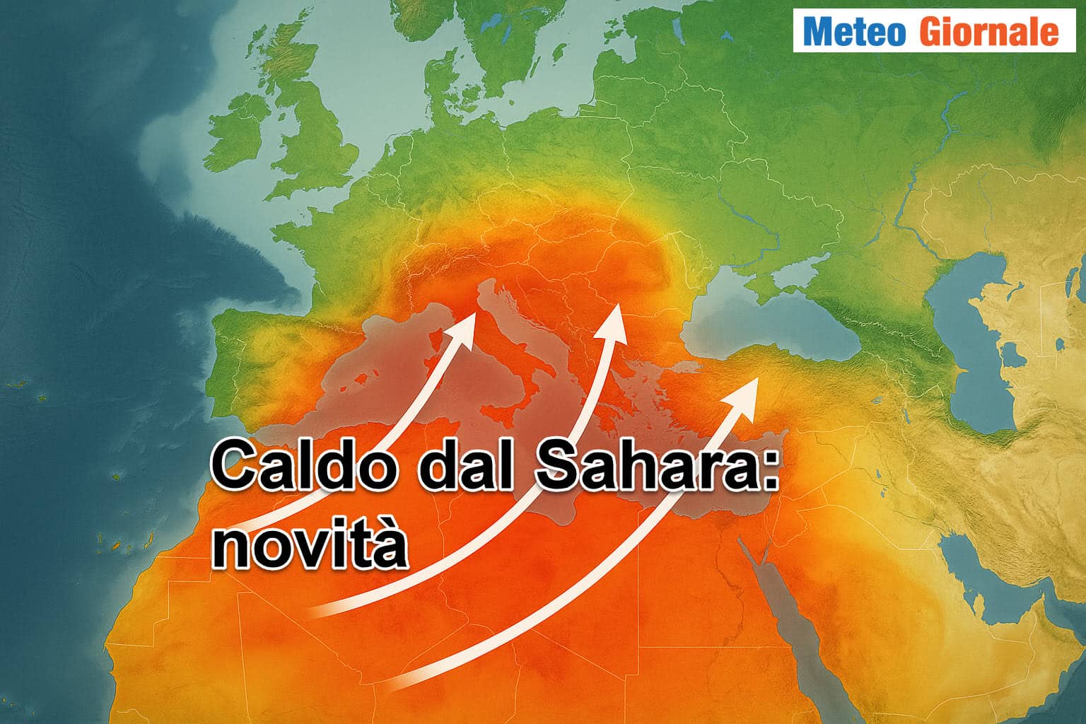 40 gradi sempre più vicini e diffusi. Ma c’è una novità