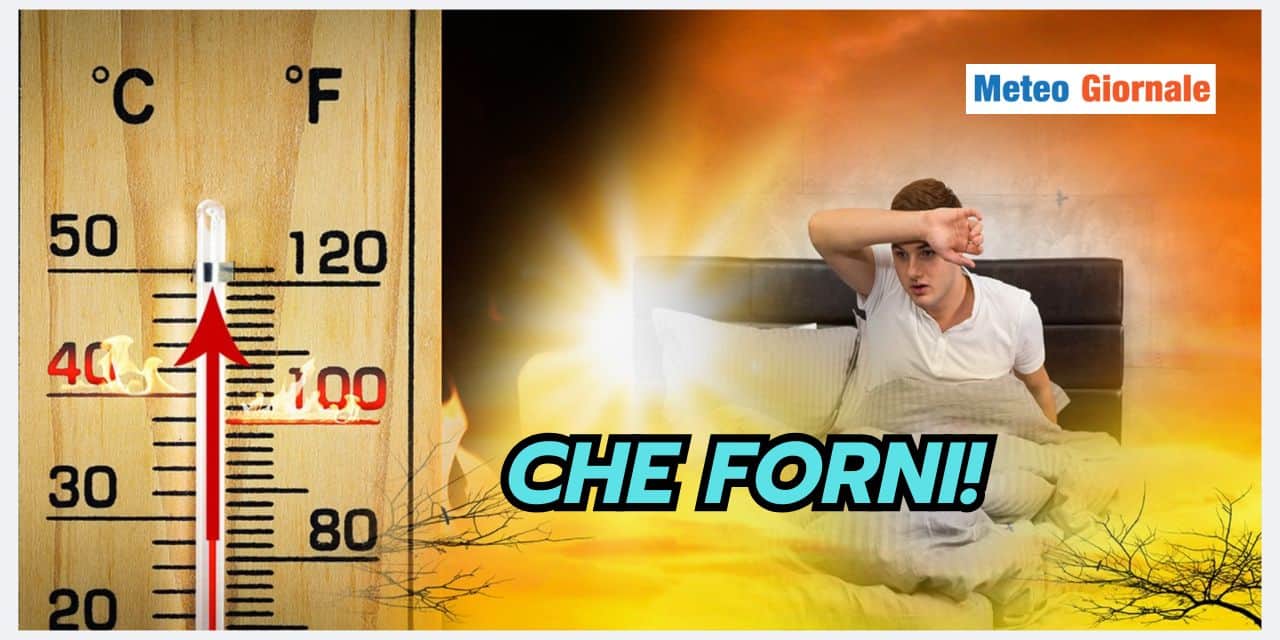 Meteo: le città diventano dei FORNI, caldo percepito infernale