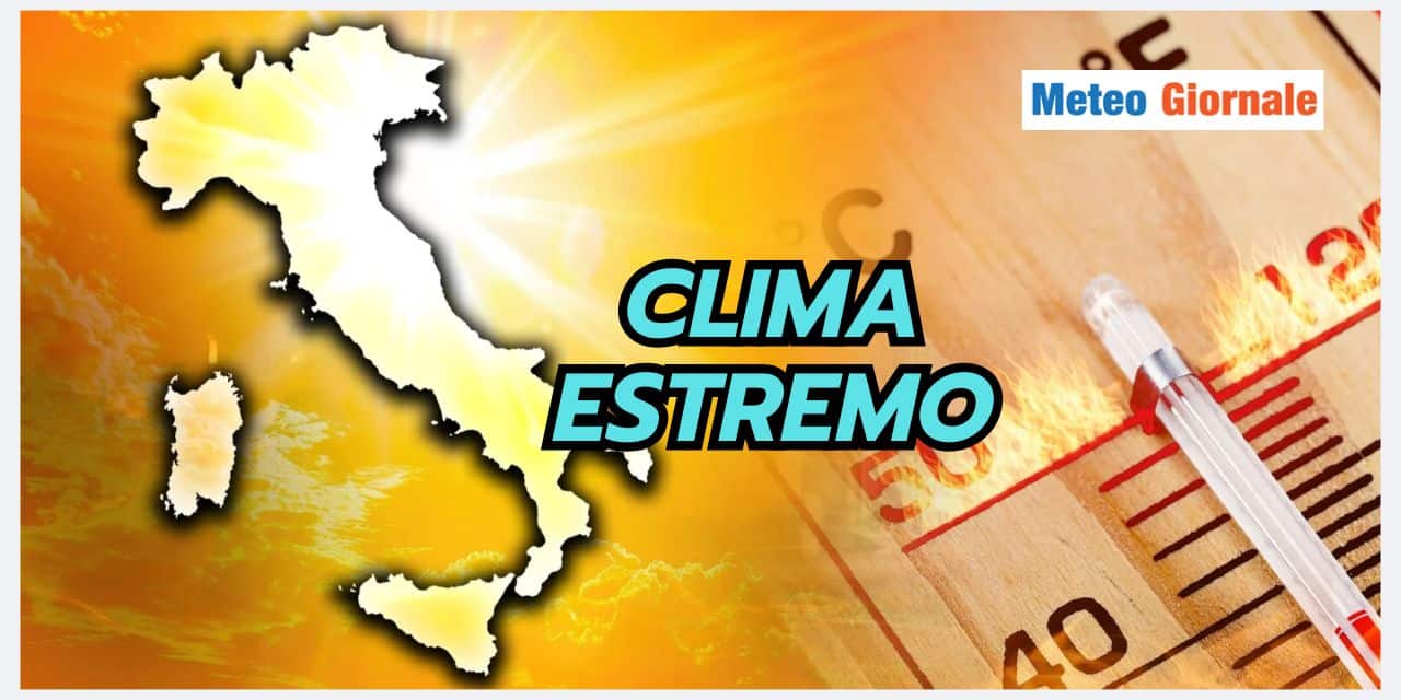 Scenari meteo che incutono paura