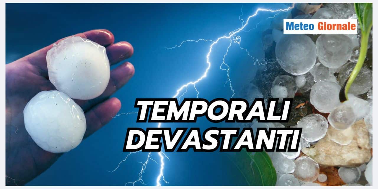 Intere zone devastate da fenomeni meteo estremi: cosa accadrà in Agosto