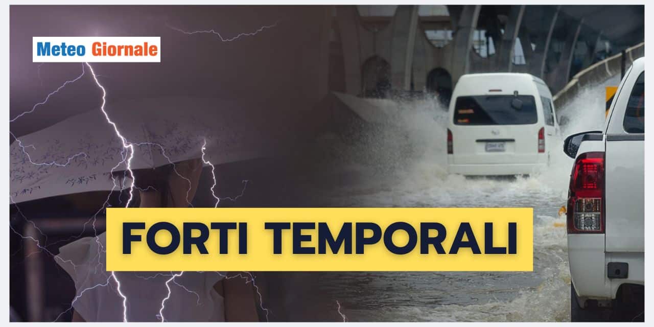 Meteo: le piogge previste nei prossimi giorni, scopri le città coinvolte