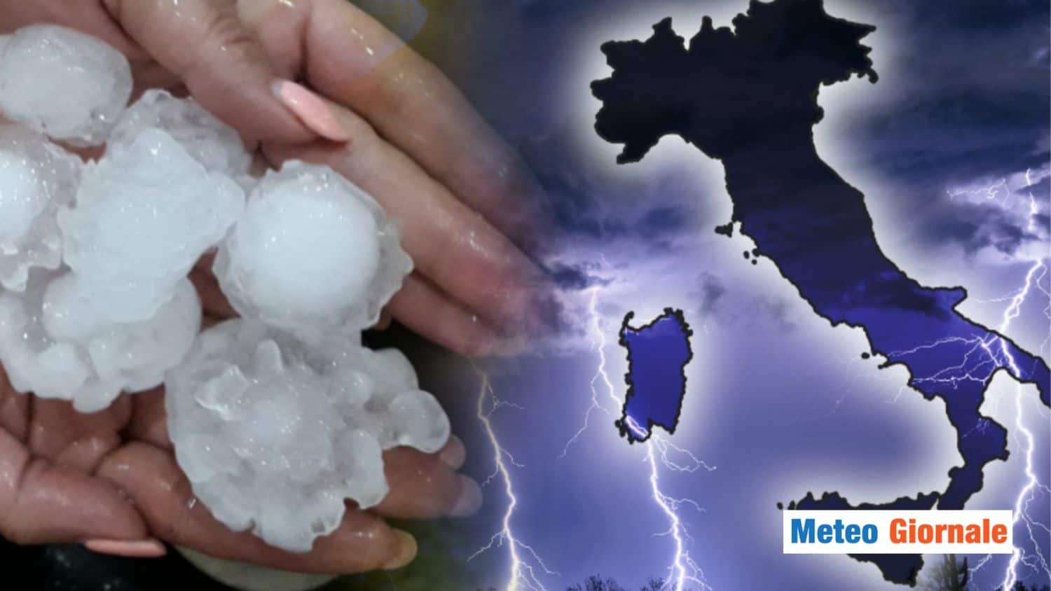 Meteo, anche in Italia c’è la tremenda GRANDINE americana