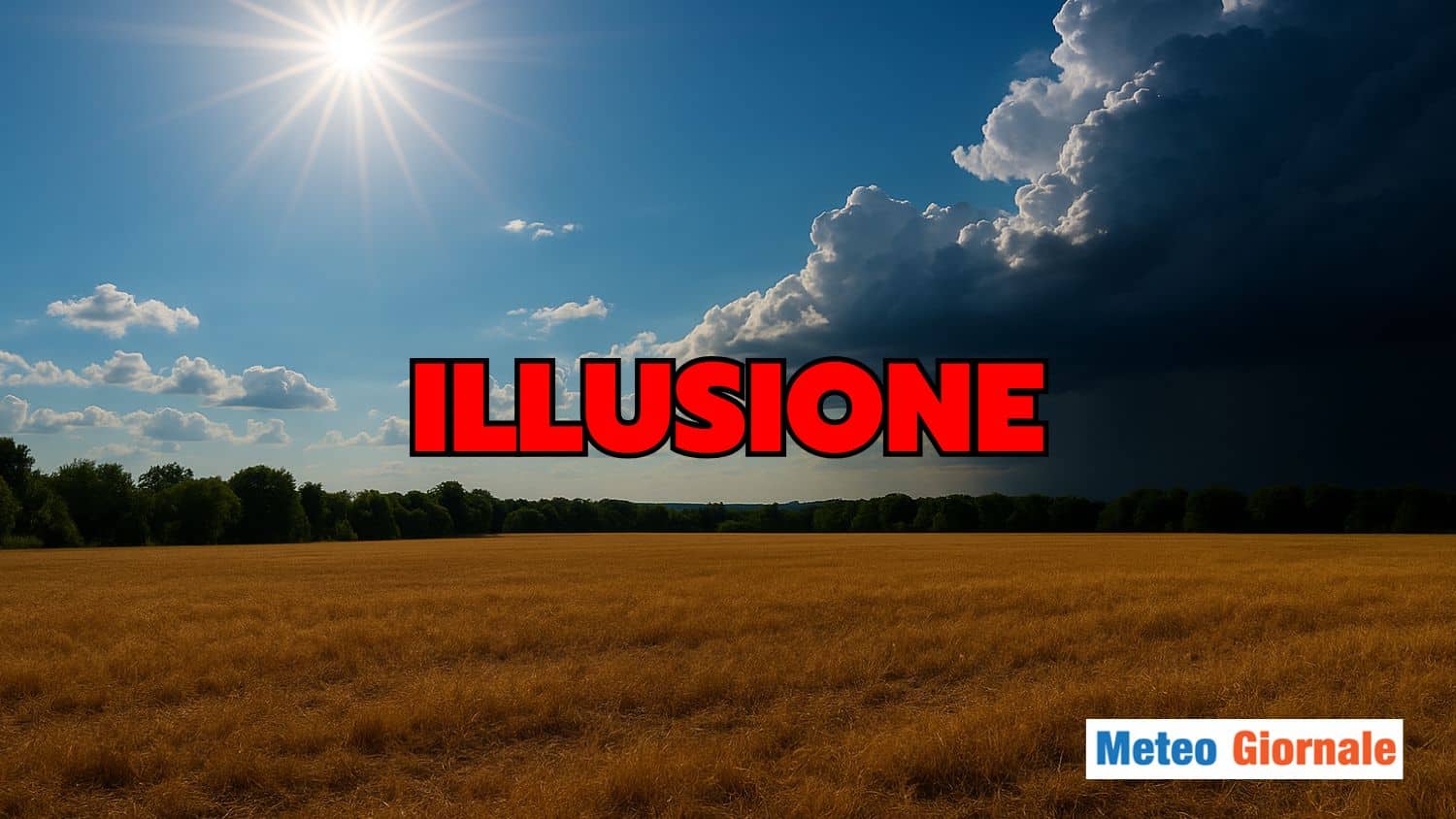 ILLUSIONE meteo dell’Estate perfetta dura solo fino a domenica 15