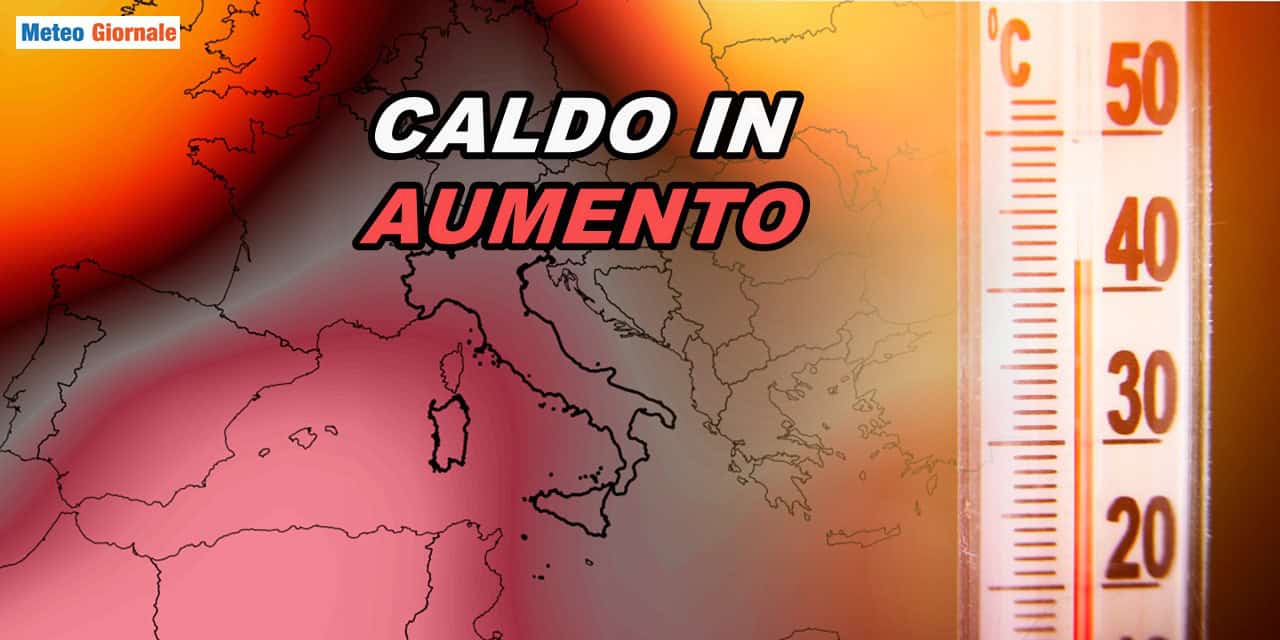 Meteo: caldo Africano in aumento, punte vicine ai 40°C, ecco quando