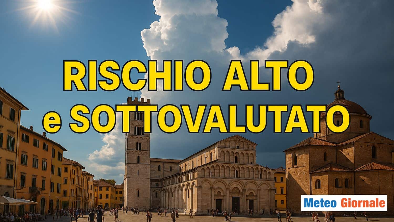 Meteo, sembra Estate piena… ma il RISCHIO è alto e sottovalutato