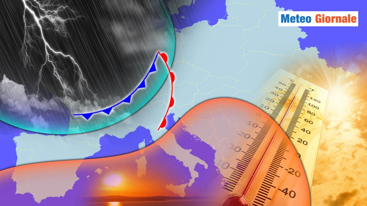 Meteo, la Settimana cambia volto: addio Sole, arriva il CICLONE spacca Estate