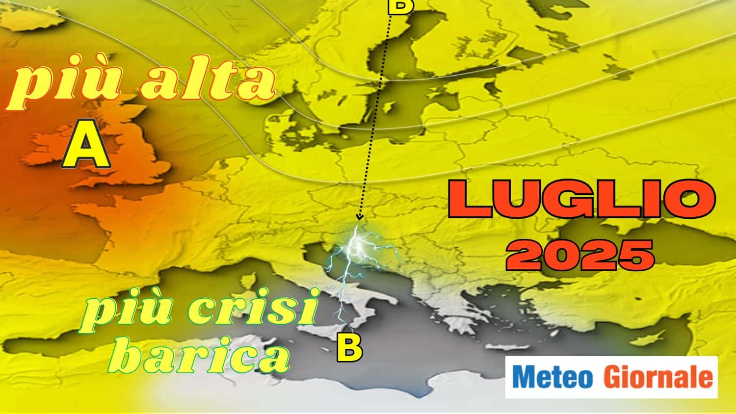 Luglio 2025: il Meteo che non ti aspetti. Intriganti novità