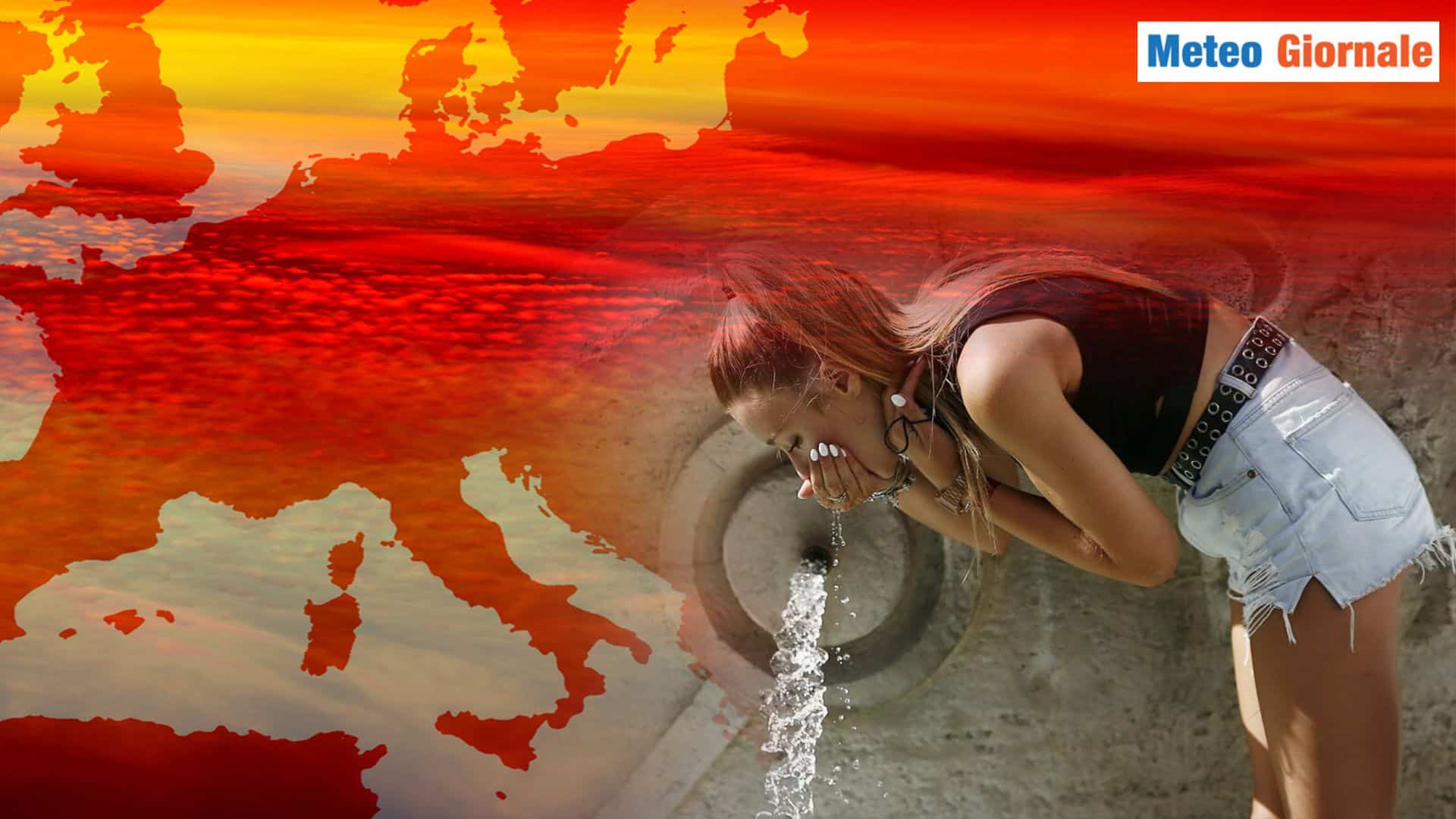 Altra violenta ondata di CALDO, quadro meteo che potrebbe durare