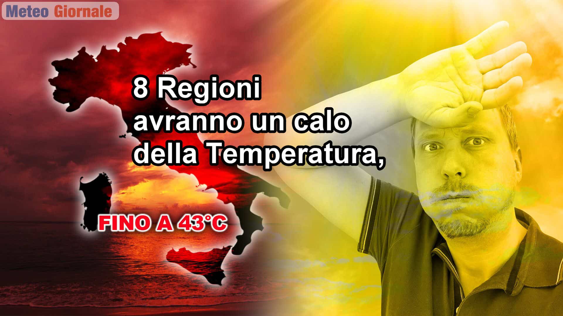Meteo, caldo da impazzire. Ma su 8 Regioni, Week End Temperatura in diminuzione
