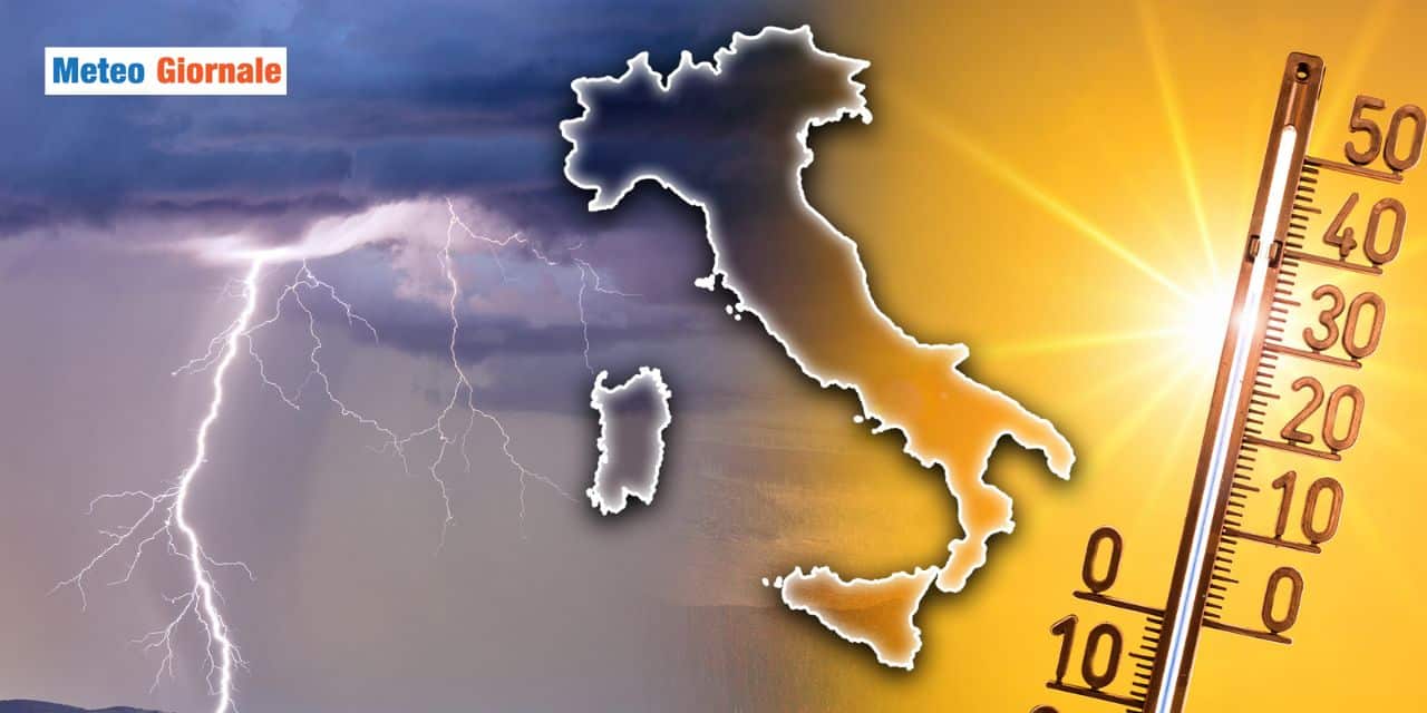 Meteo: caldo interminabile ma con una grossa novità