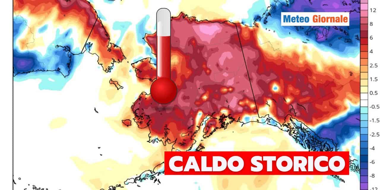 caldo storico alaska meteo 2006