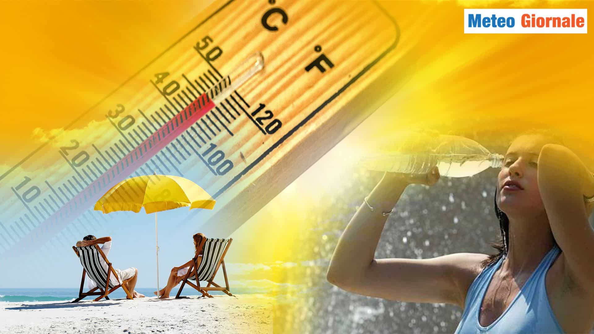 Nuova intensa ondata di CALDO: Temperature Oltre i 40°C