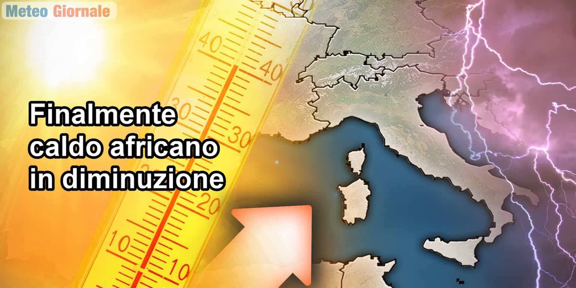 Meteo, ecco il giorno in cui il caldo inizierà a cedere