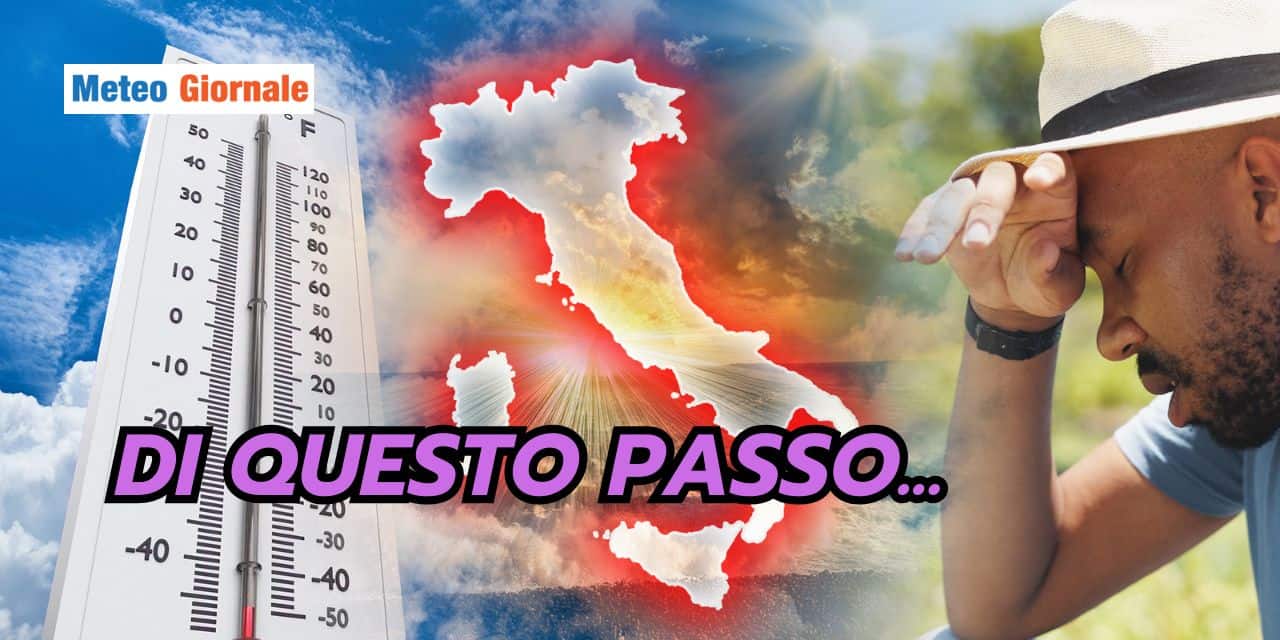 Meteo rovente: di questo passo sarà dura arrivare a Settembre