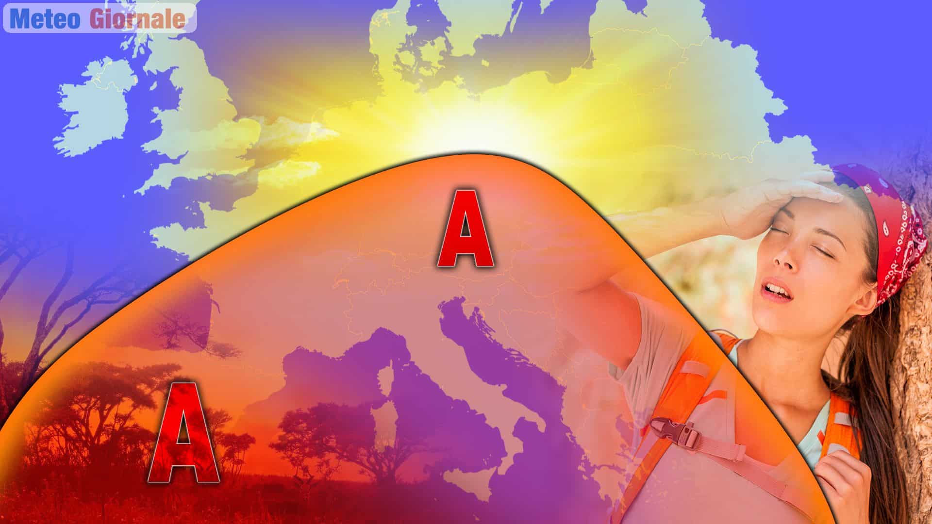 Meteo Giugno violento tra temporali esplosivi e caldo feroce