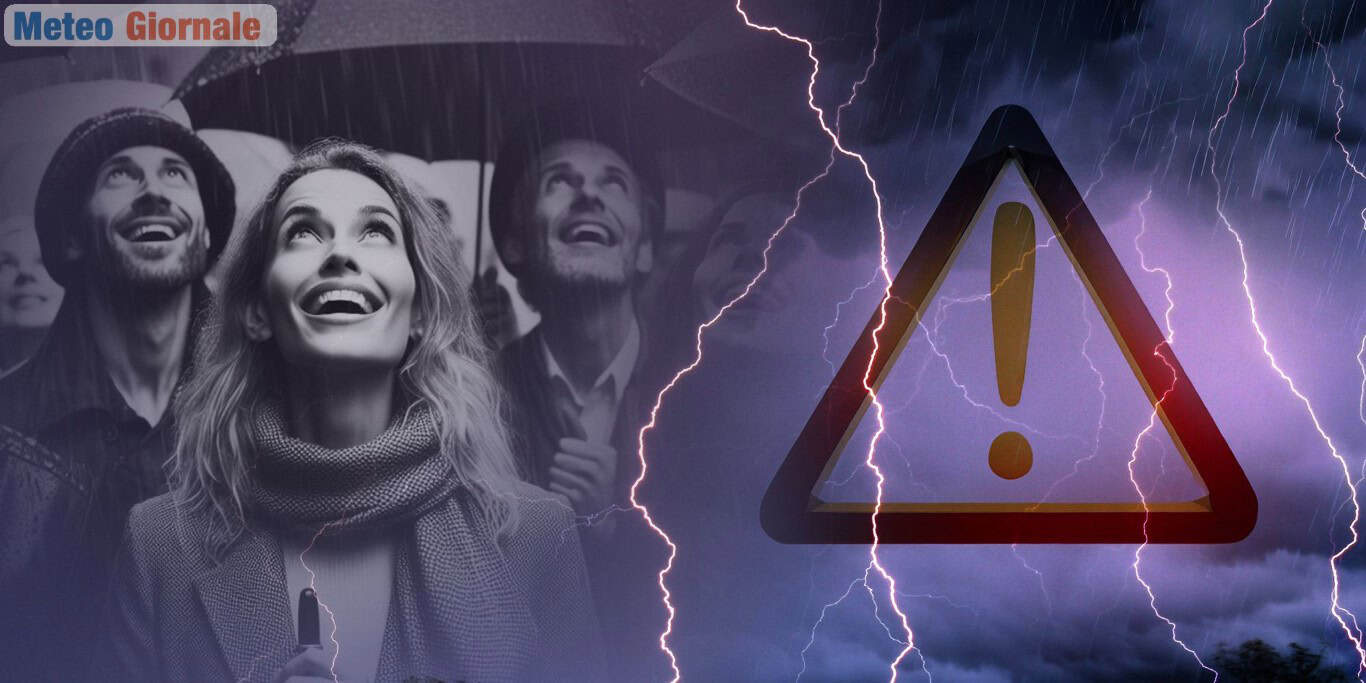 Meteo Italia: allerta gialla e temporali il 3 Giugno