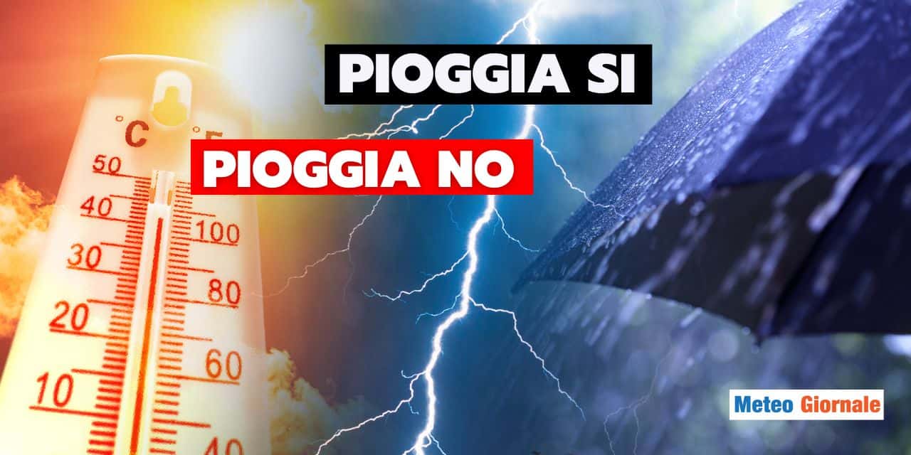 Meteo: vi sveliamo dove tornerà la pioggia e dove no