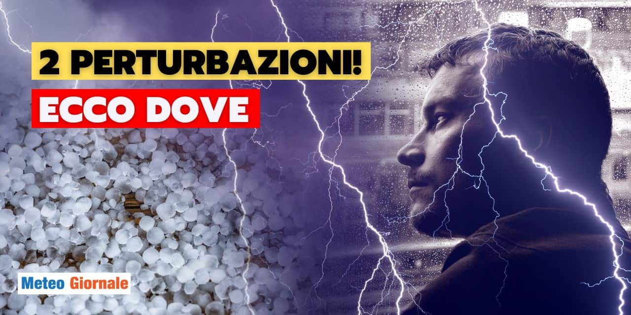 due perturbazioni meteo 0206
