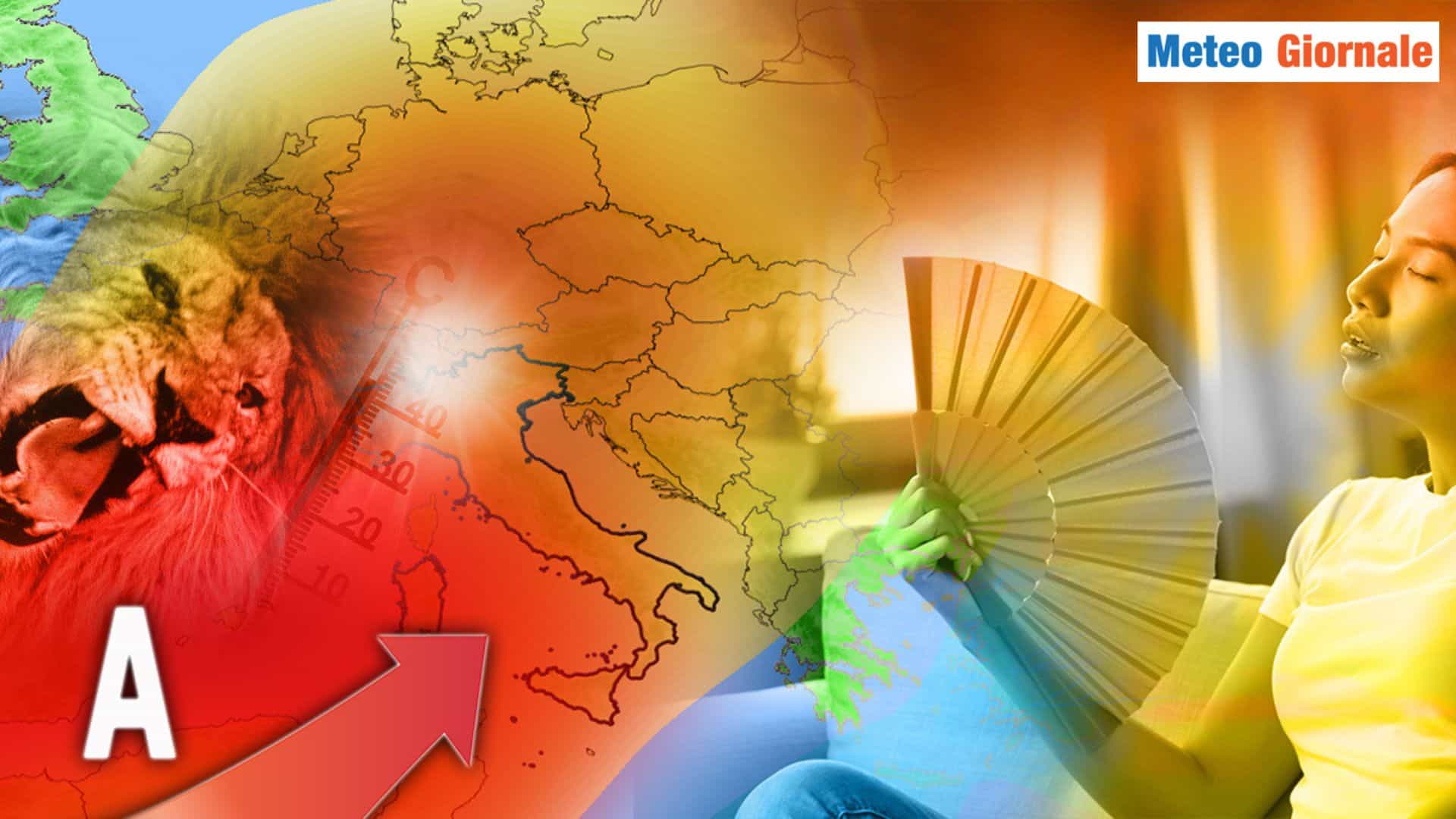 Meteo di GIUGNO: la settimana si accende sotto il sole africano