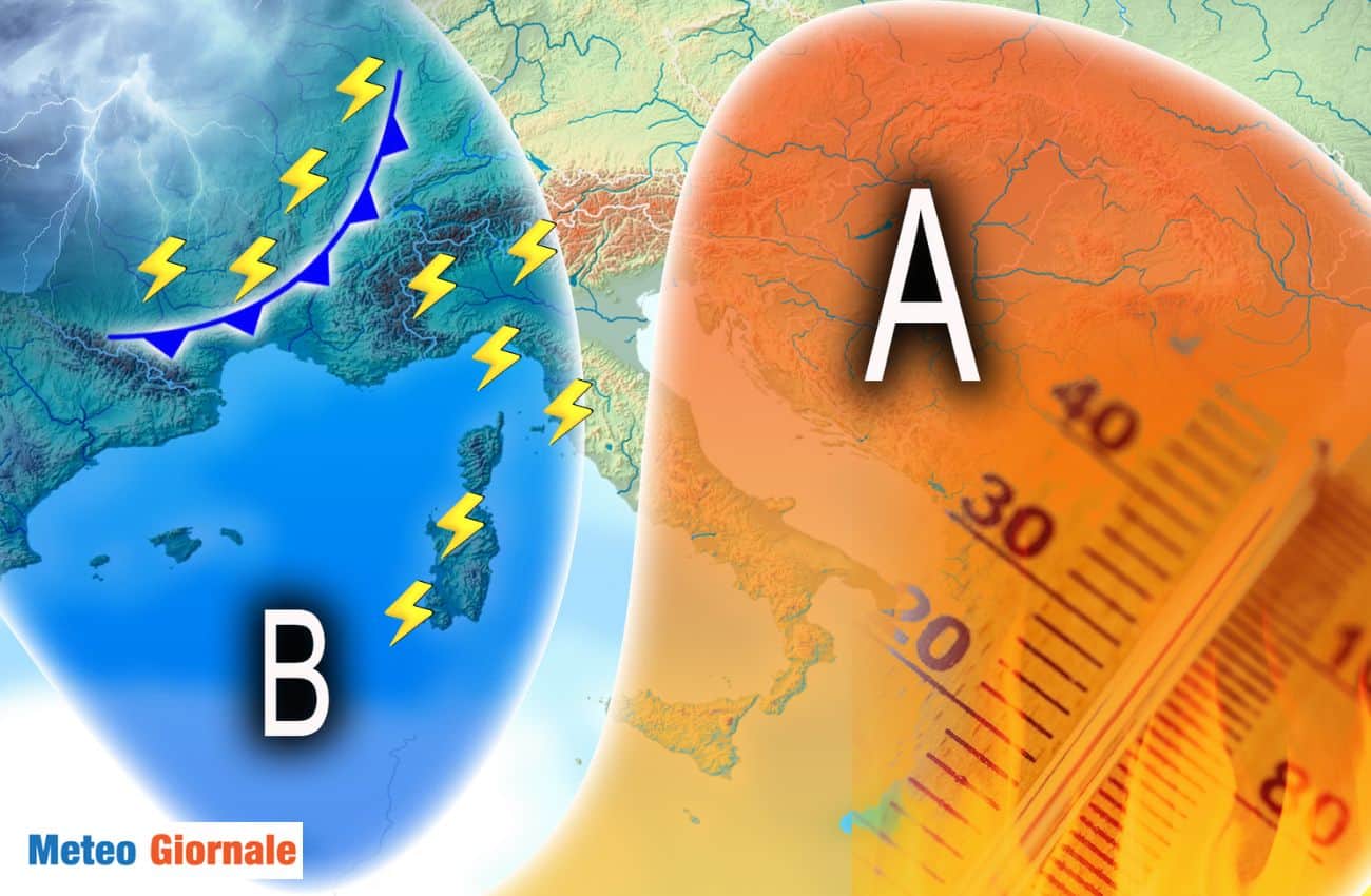 De Michelis, arriva il meteo di Luglio e ci piomba la goccia d’aria fredda
