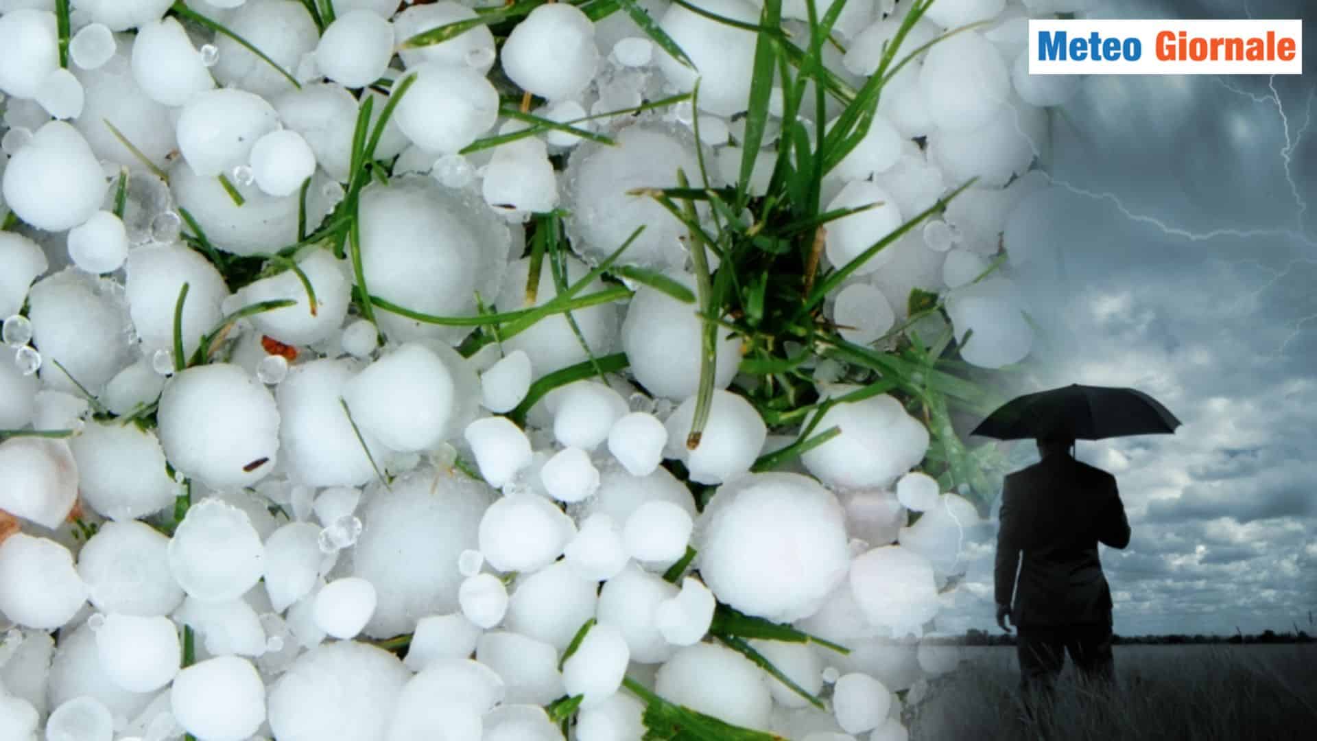 CALDO forte, ma c’è un rischio Meteo che preoccupa: la GRANDINE