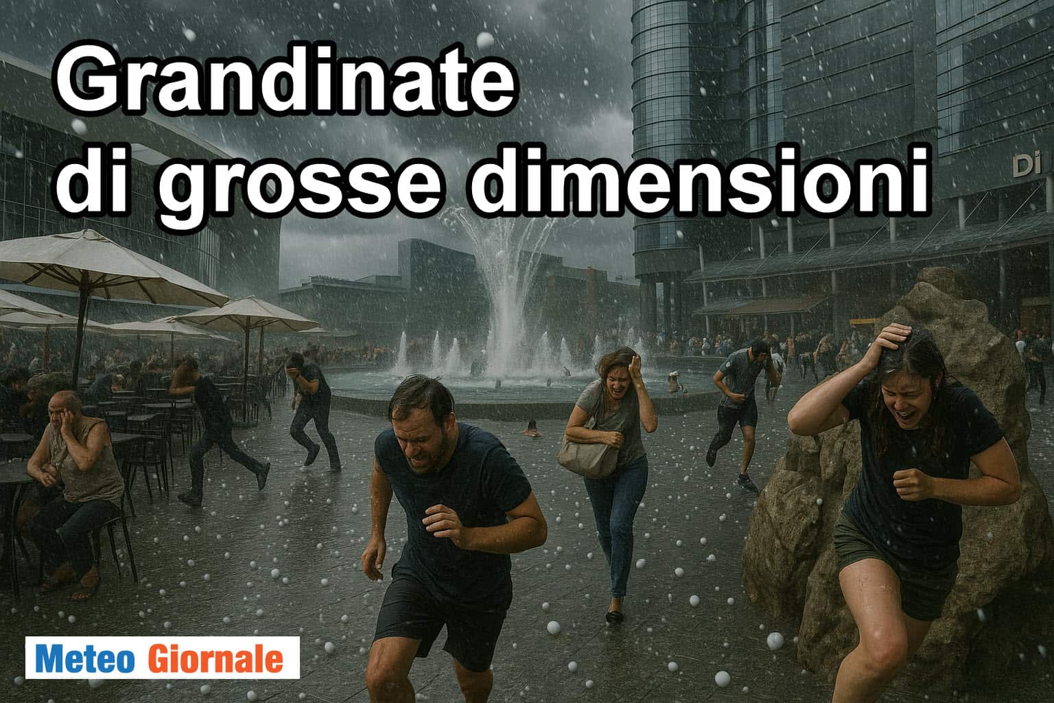Meteo, da oggi a rischio proiettili dal cielo: grandine. Da dove