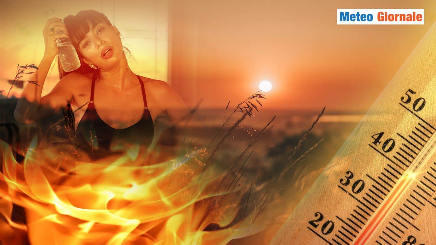 WEEKEND di fuoco sull’Italia: il meteo non perdona, punte fino a 40°C