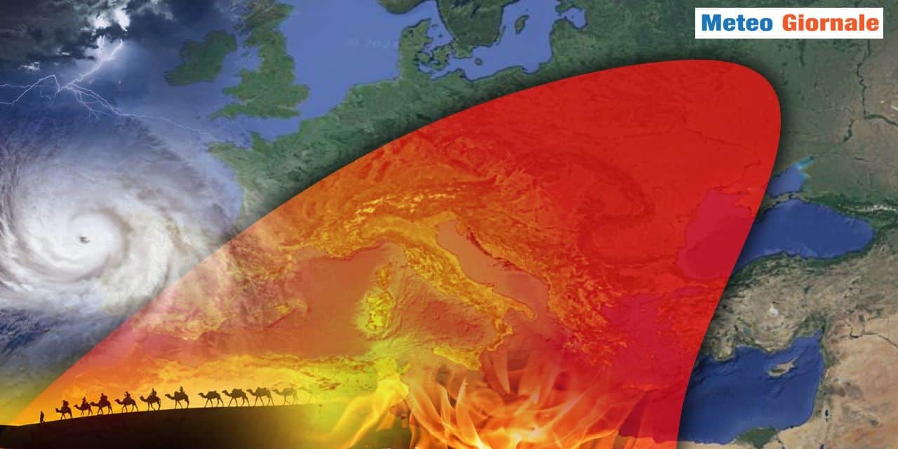 Meteo: riecco l’Anticiclone Africano, temperature verso picchi elevatissimi