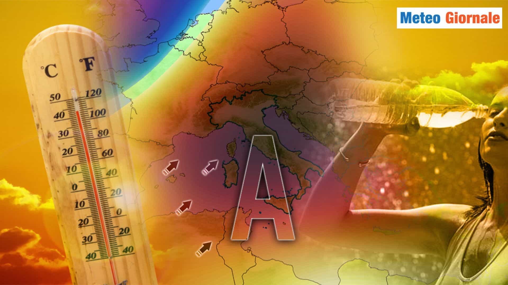 Spettro di LUGLIO 2023 aleggia sul Meteo delle prossime settimane