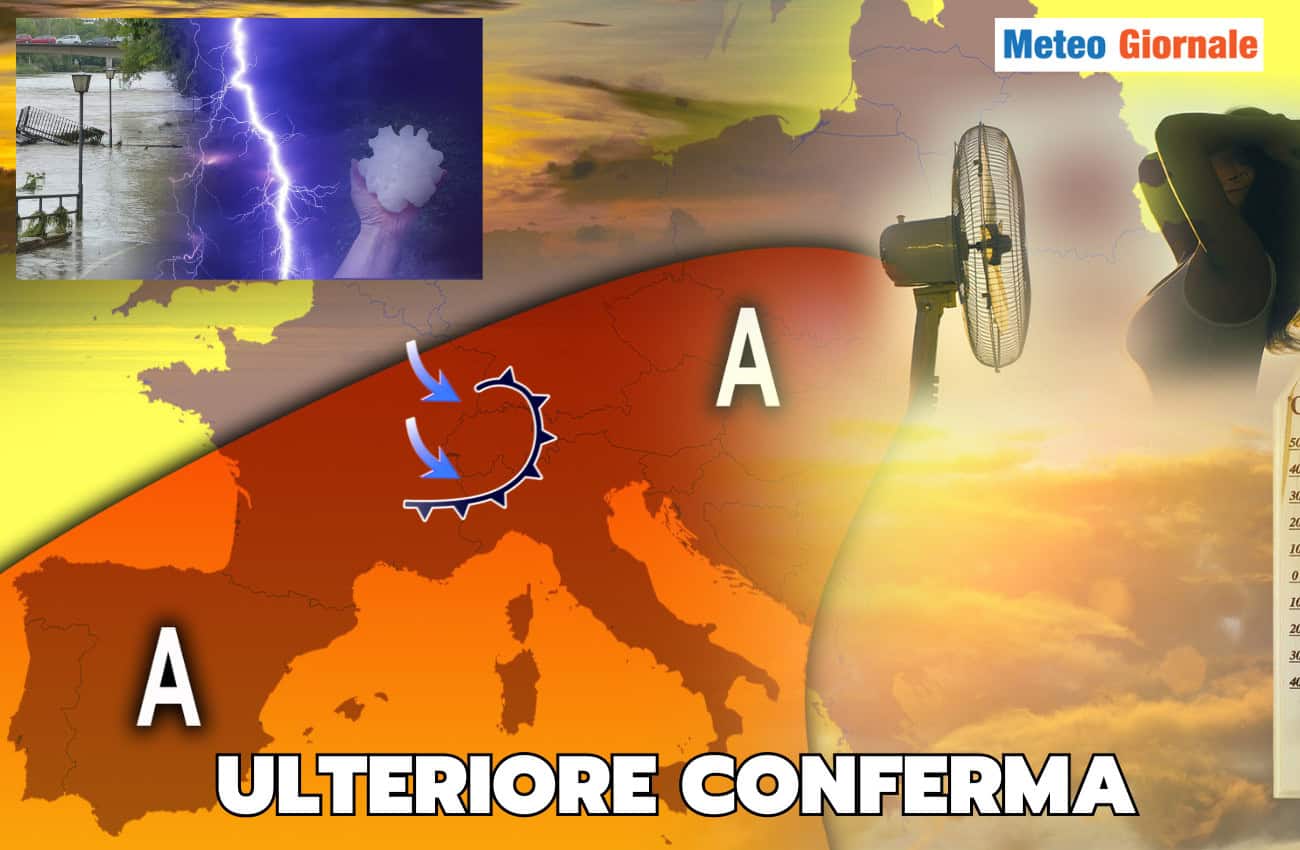 Il meteo di Luglio mi toglie il sonno la notte. Mi fan paura i temporali