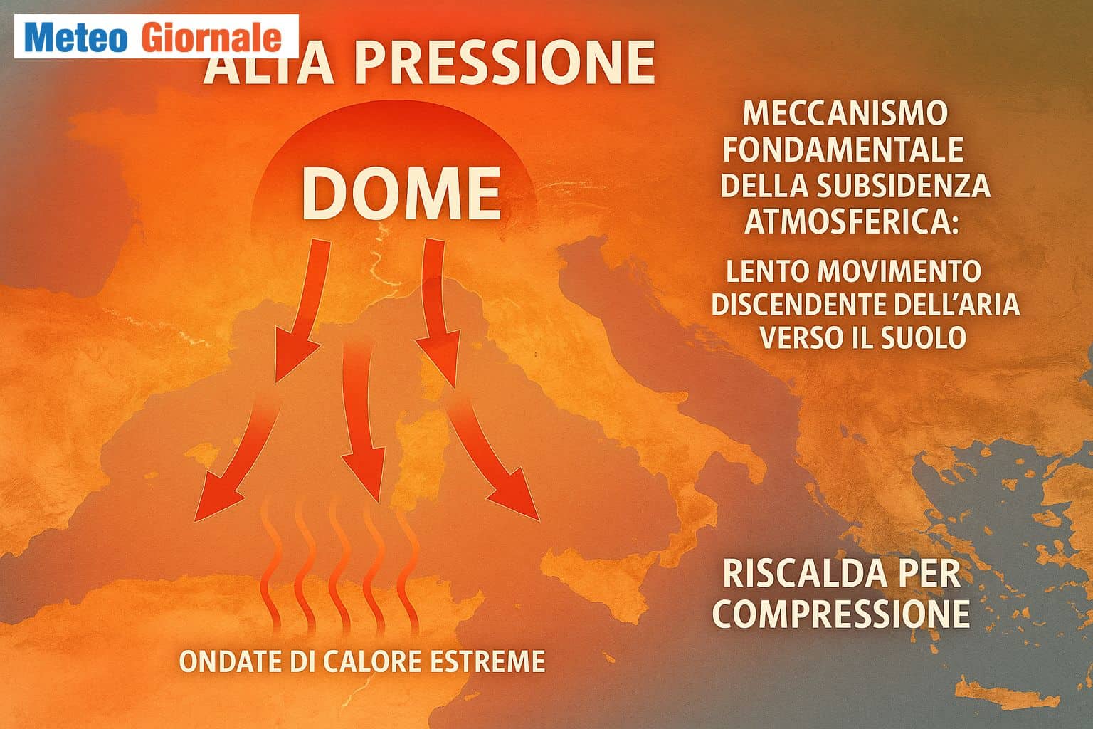 Meteo: il MECCANISMO nascosto del caldo estremo che non si sblocca