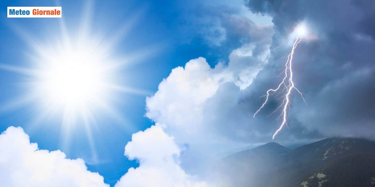 Meteo: dopo weekend di sole, il 2 Giugno riporterà alcuni TEMPORALI