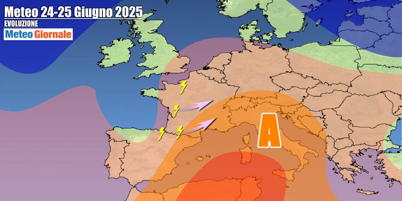 Meteo 7 Giorni: sempre più caldo, ma in settimana occhio ai forti temporali