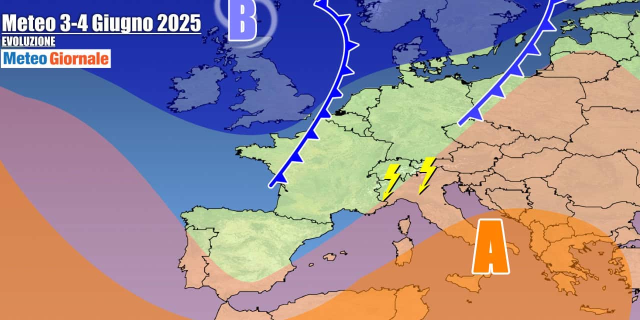 Meteo 7 Giorni: caldo africano, ma sono in arrivo temporali anche forti