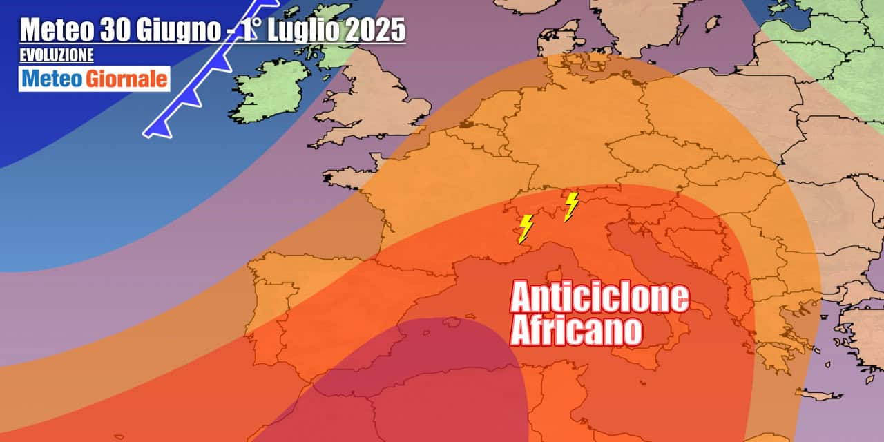 Meteo 7 Giorni: massima forza dell’Anticiclone, prossima settimana novità