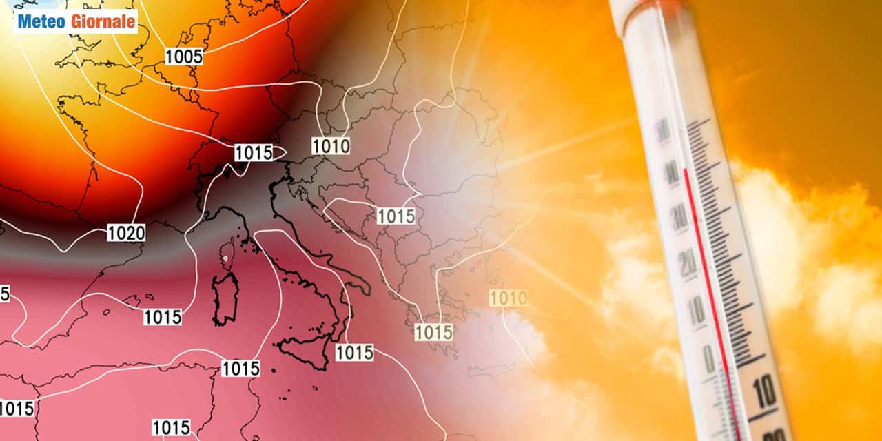 L’anticiclone sub-tropicale domina il meteo italiano e sarà ancora più forte