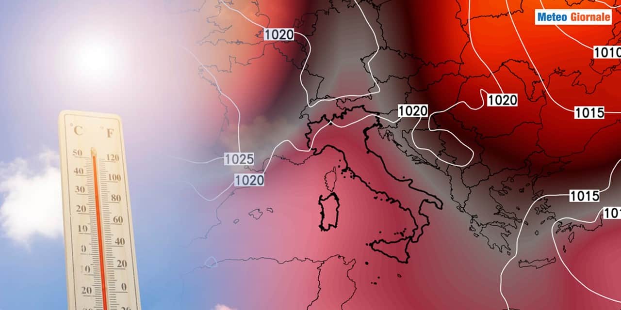 Meteo: l’Anticiclone Africano porta l’estate a livelli estremi