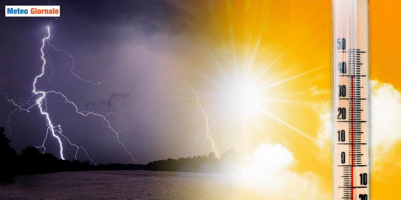 Meteo: caldo sempre più forte e tanto sole, ma occhio ai temporali al Nord