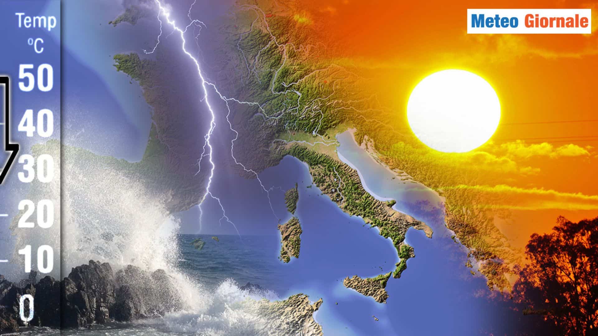 Meteo AGOSTO incerto: CALDO stabile o PIOGGE improvvise
