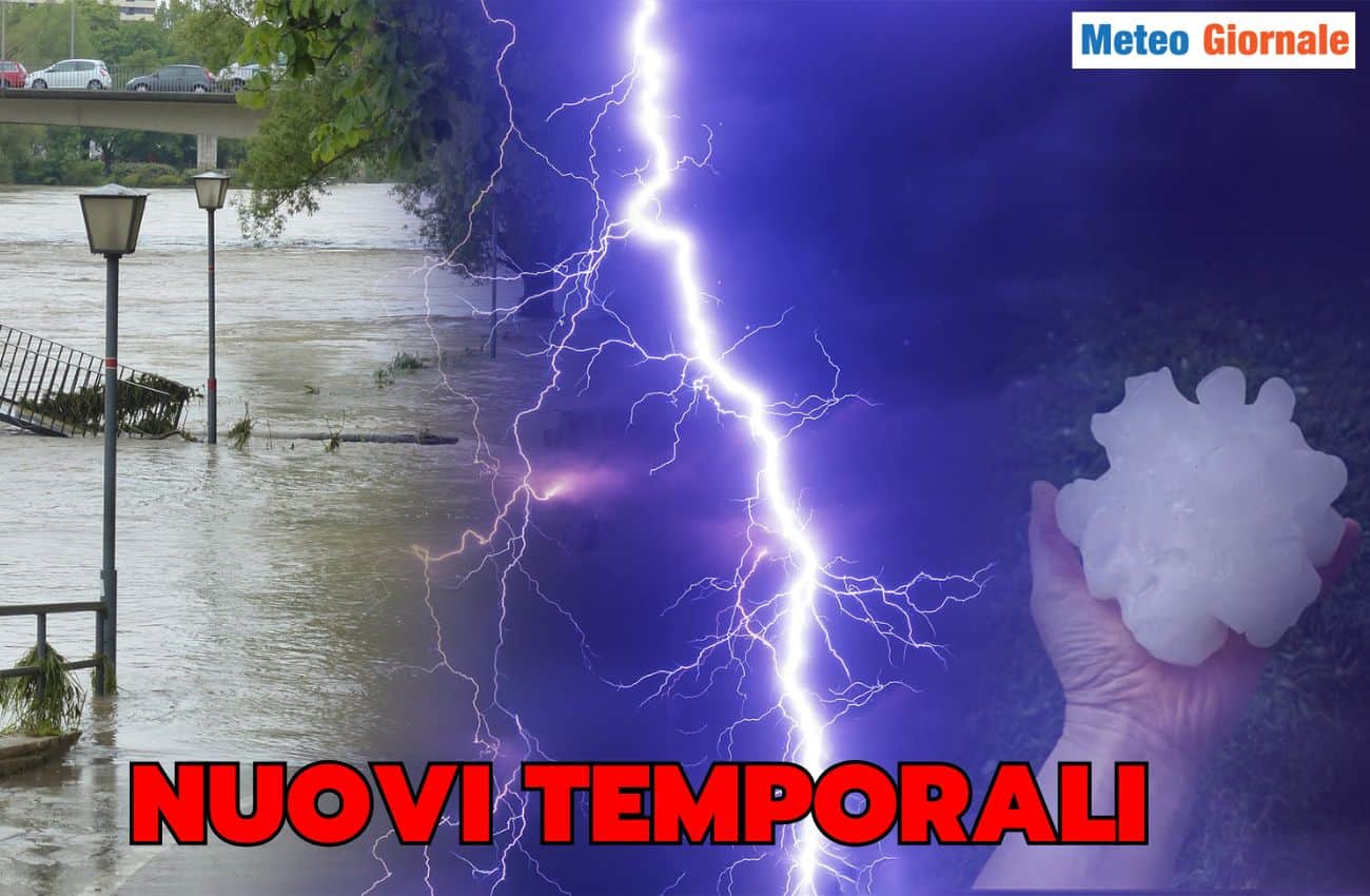 Meteo: Sabato 21 Giugno tornano i temporali sulla bolla di calore africano