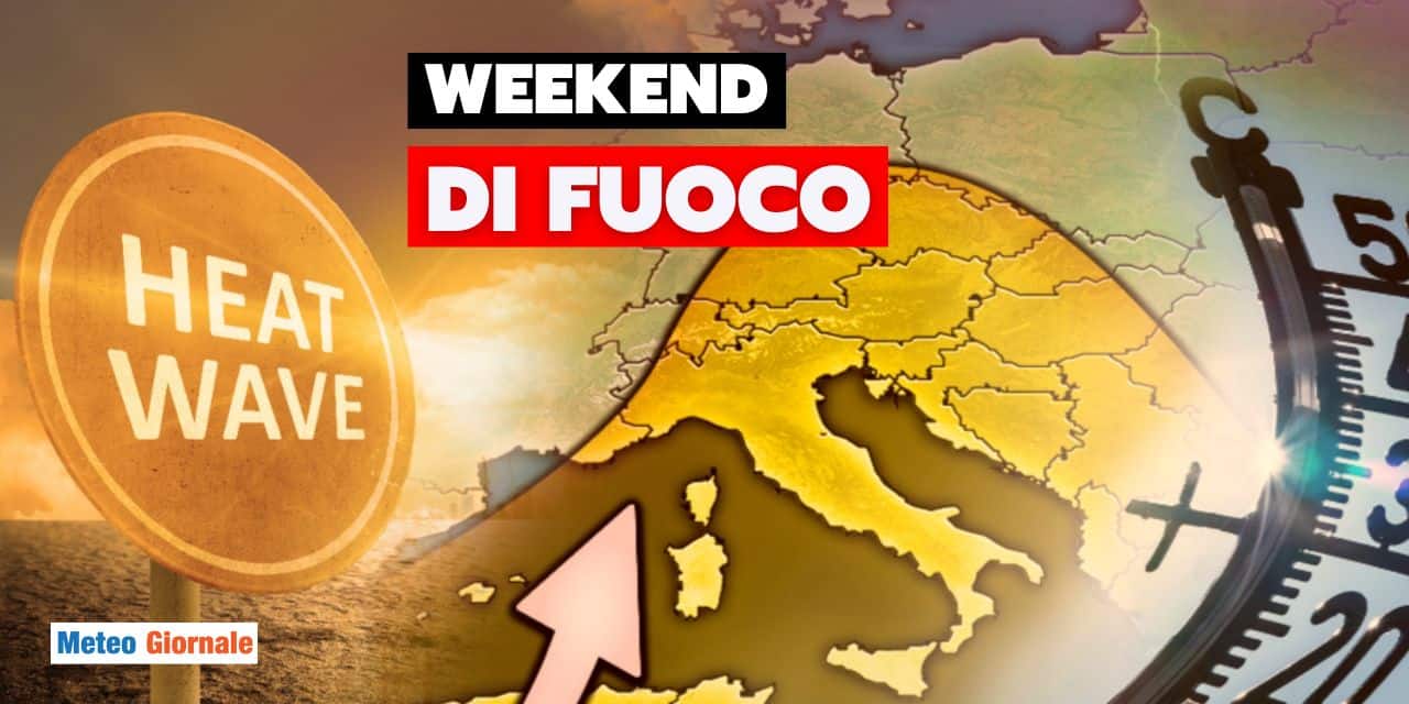 Meteo: fine settimana di fuoco, ecco le città più calde