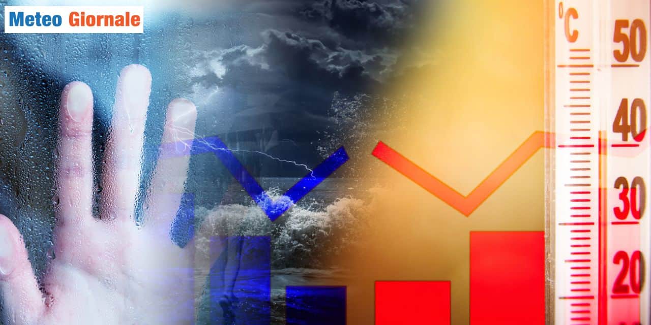 Dal caldo al refrigerio, ma non durerà