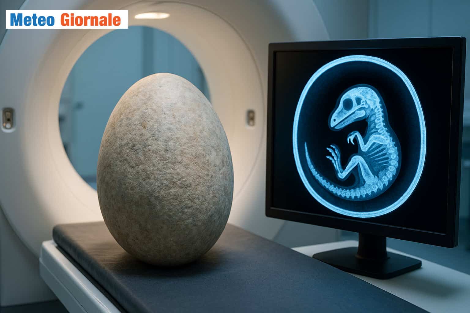 Dinosauri, uovo di 80 milioni sottoposto a TAC. Scienziati sbalorditi