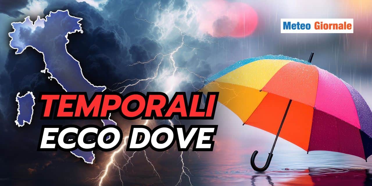Meteo: a piccoli passi verso i primi (violenti) temporali