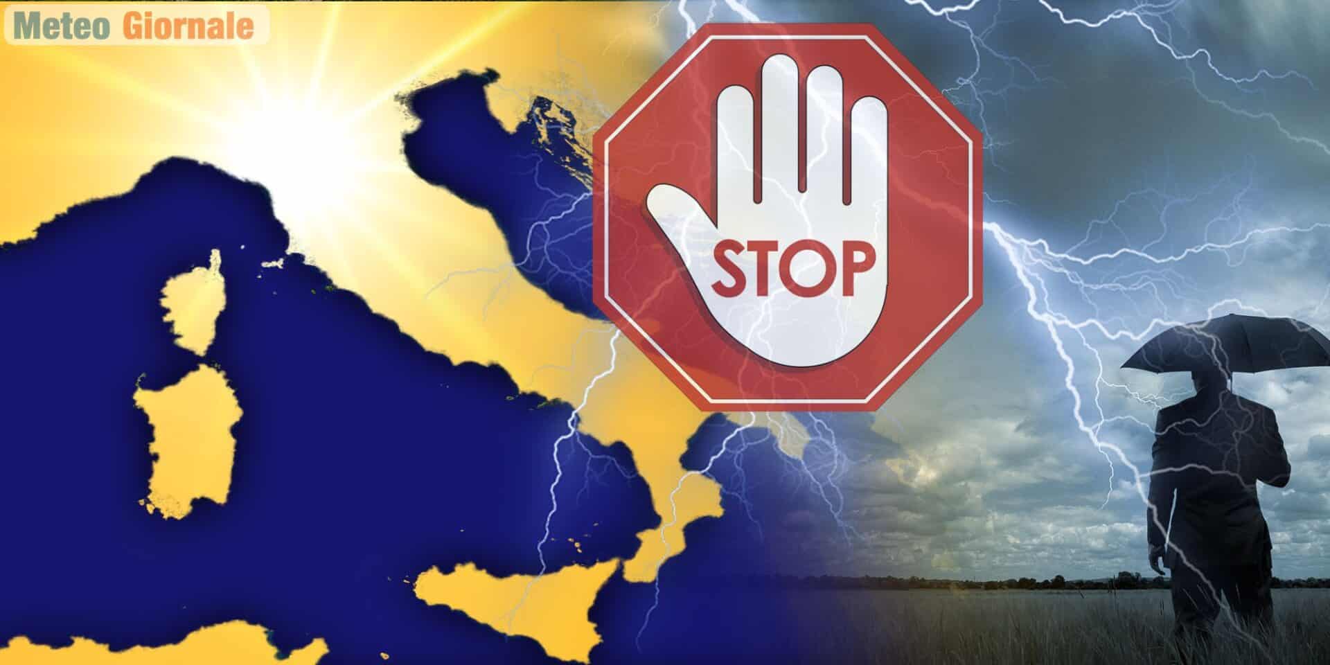 temporali al nord italia caldo altrove 548