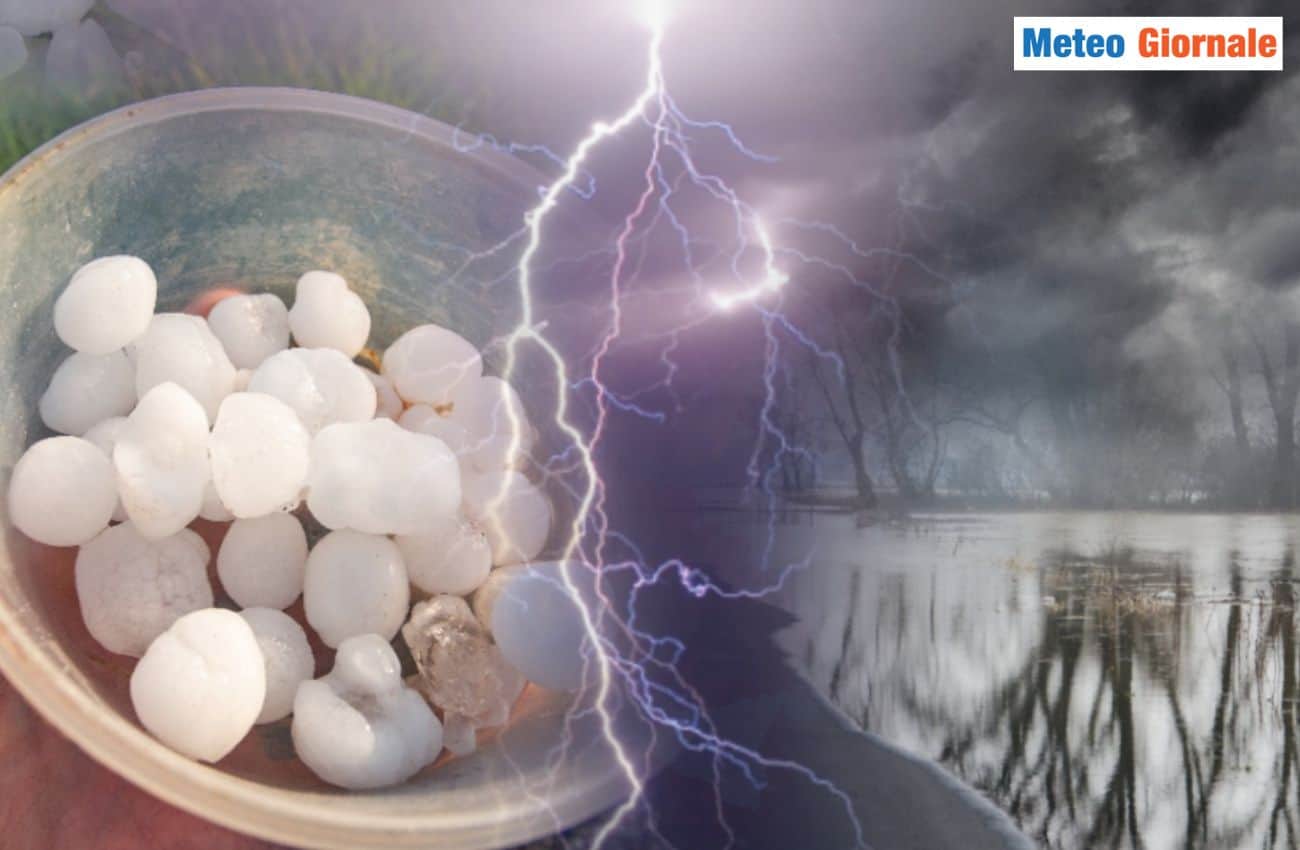 Sino 42 gradi, meteo che poi peggiora con temporali e grandinate