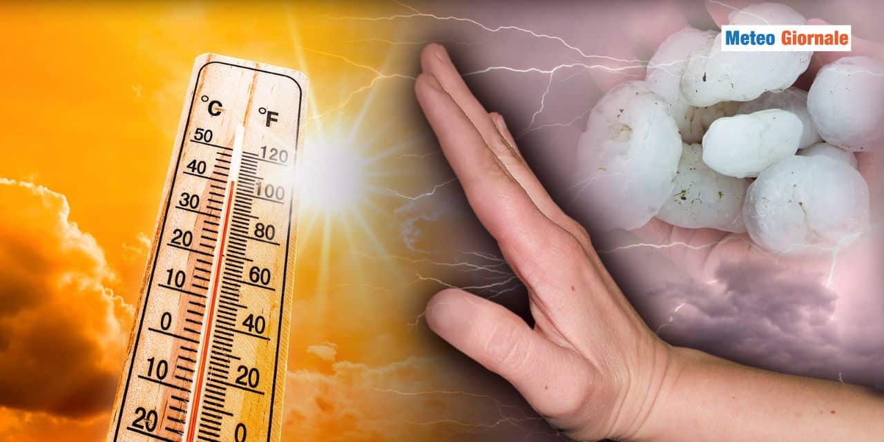 Meteo: fulmini, grandine e nubifragi tra Sabato e Domenica su queste regioni
