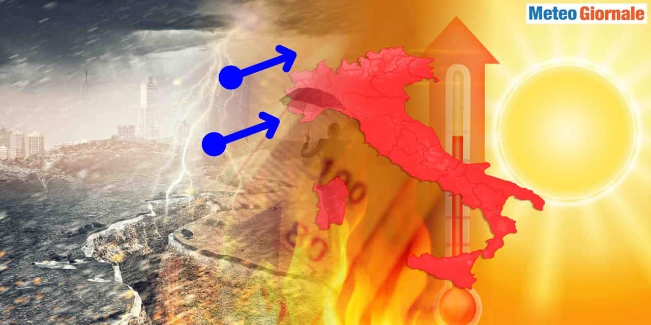 Settimana tra canicola e temporali